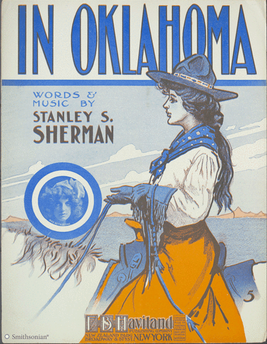 In Oklahoma Piano, Vocal scores gallery preview page 1