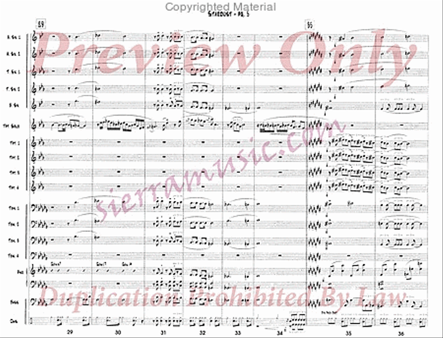 Stardust Jazz Ensemble scores gallery preview page 6