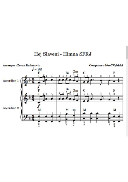 Hej Slaveni - Himna SFRJ - Yugoslavian National Anthem image number null