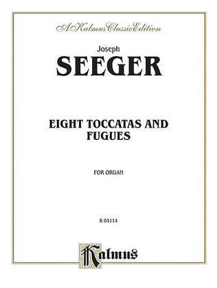 Book cover for Eight Toccatas and Fugues