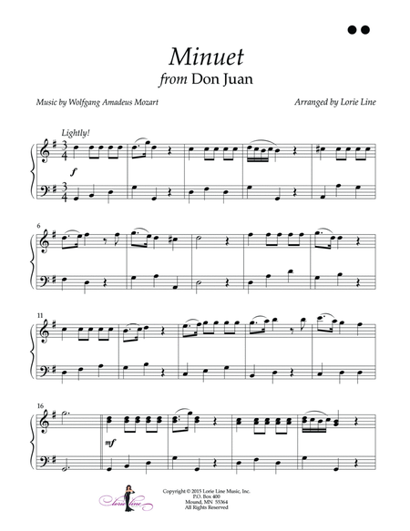 Minuet from Don Juan