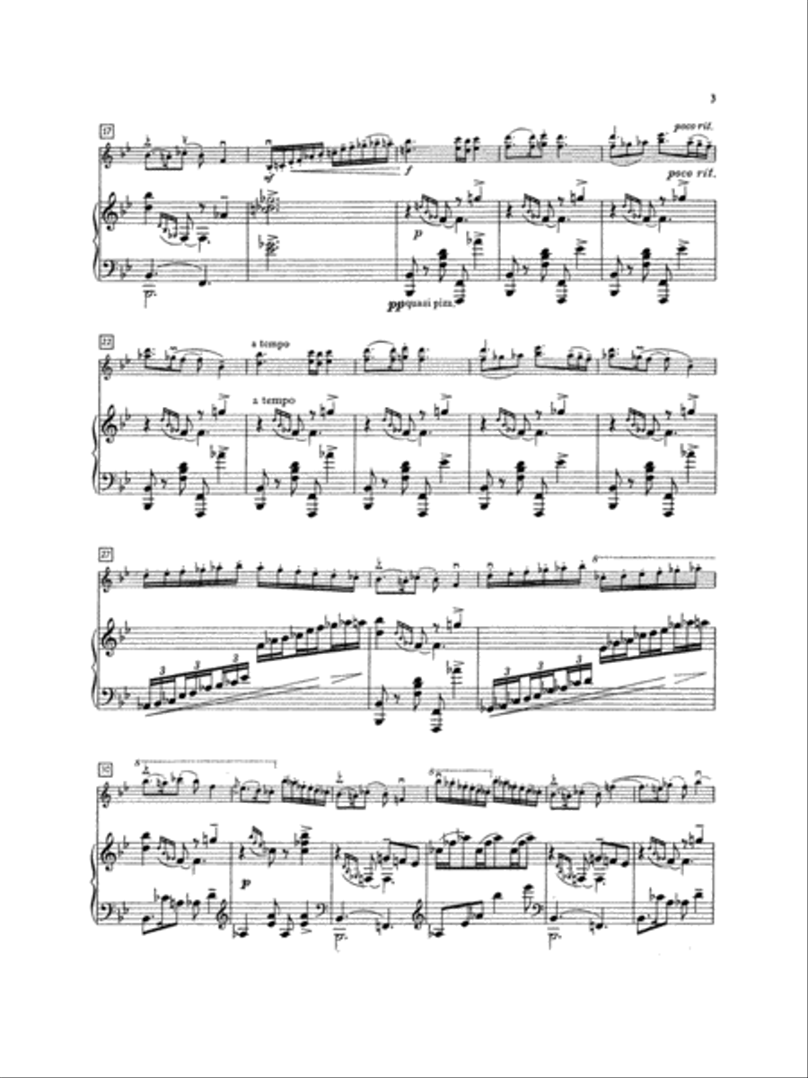 Two Pieces Violin Solo scores gallery preview page 4