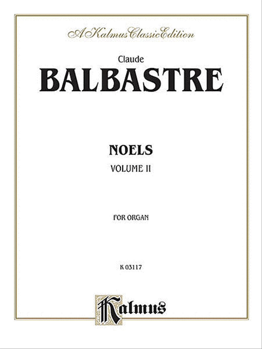 Noels, Volume 2 Organ scores gallery preview page 1