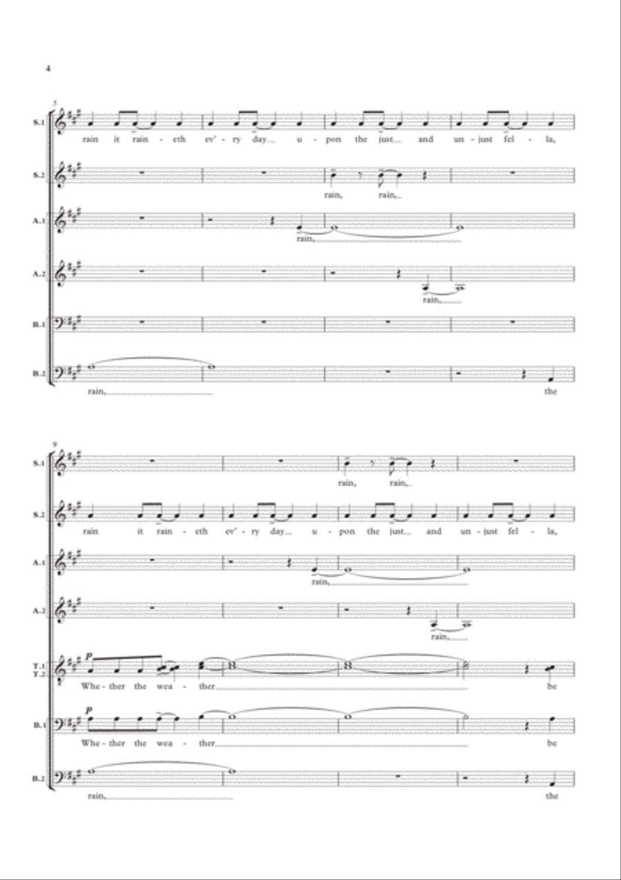 Weather Report Weather Report SSAATTBB scores gallery preview page 4