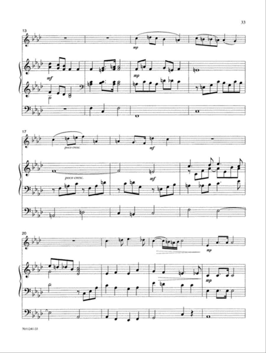Wedding Classics for Trumpet and Organ Trumpet scores gallery preview page 19