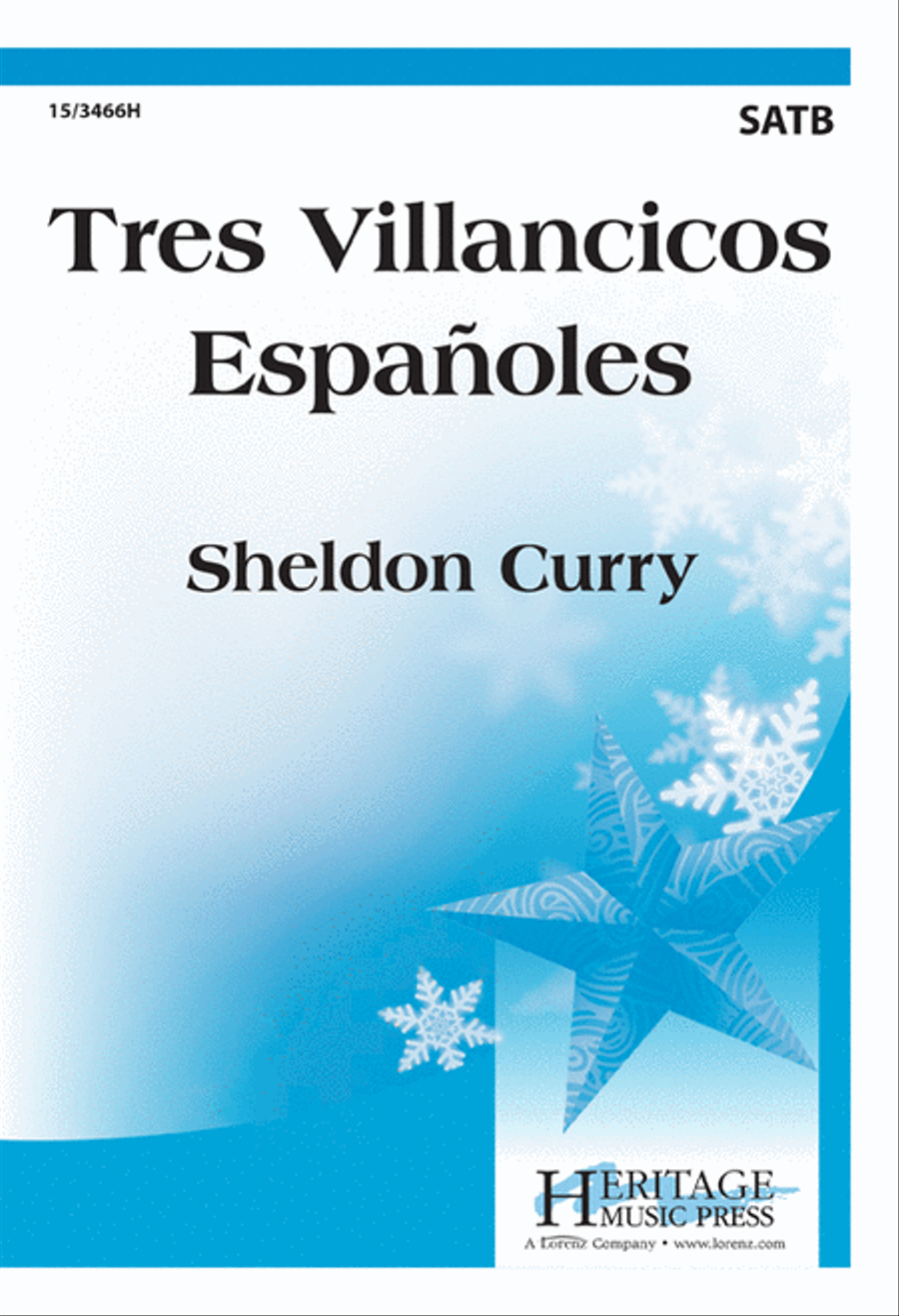 Tres Villancicos Españoles 4-Part scores gallery preview page 1