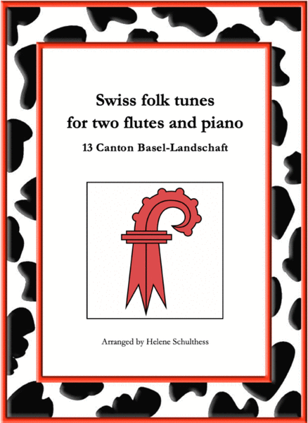 13 Swiss folk tune for two flutes and piano - Mazurka - Canton Basel-Landschaft image number null