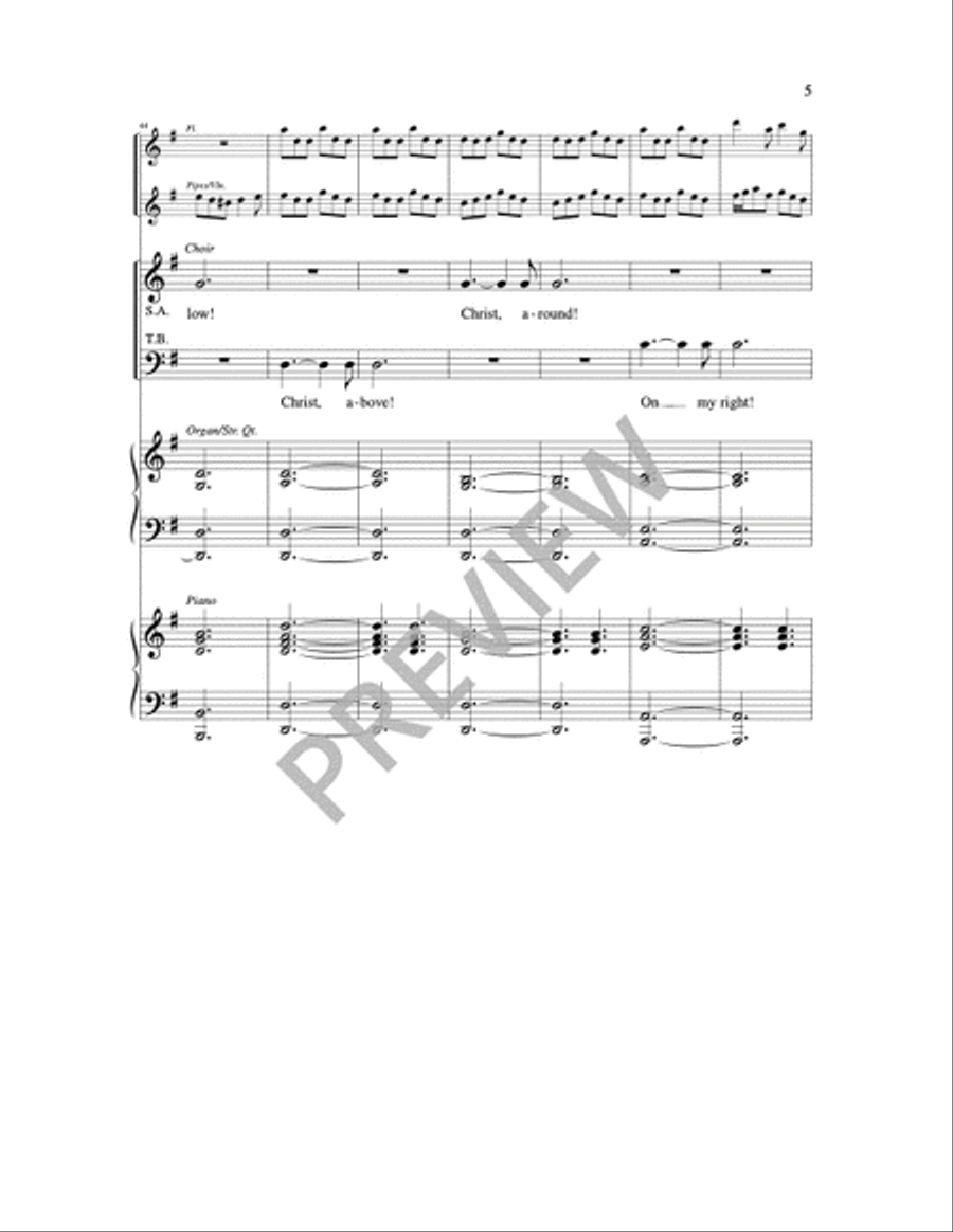 The Lorica of Ballyloughlin 4-Part scores gallery preview page 12