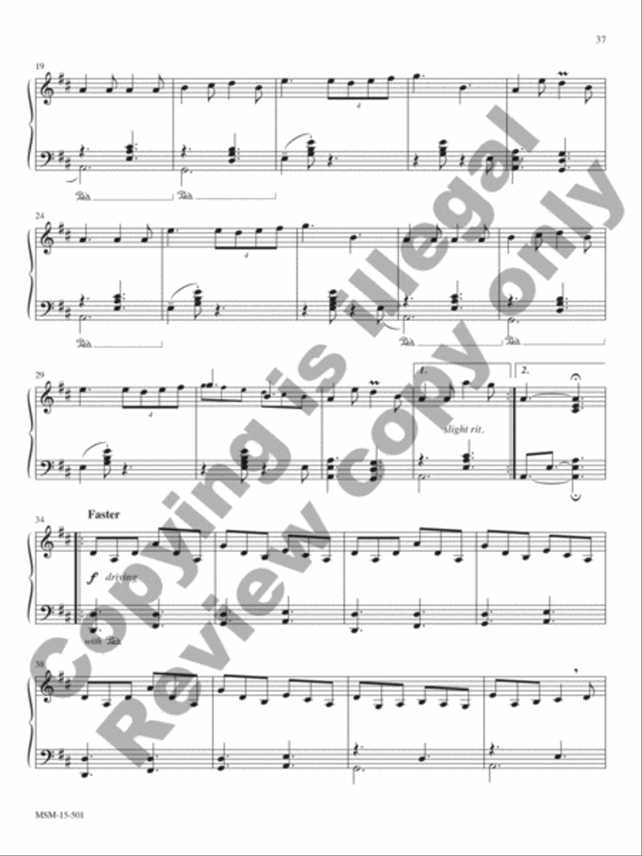 Wintertide Piano Solo scores gallery preview page 19