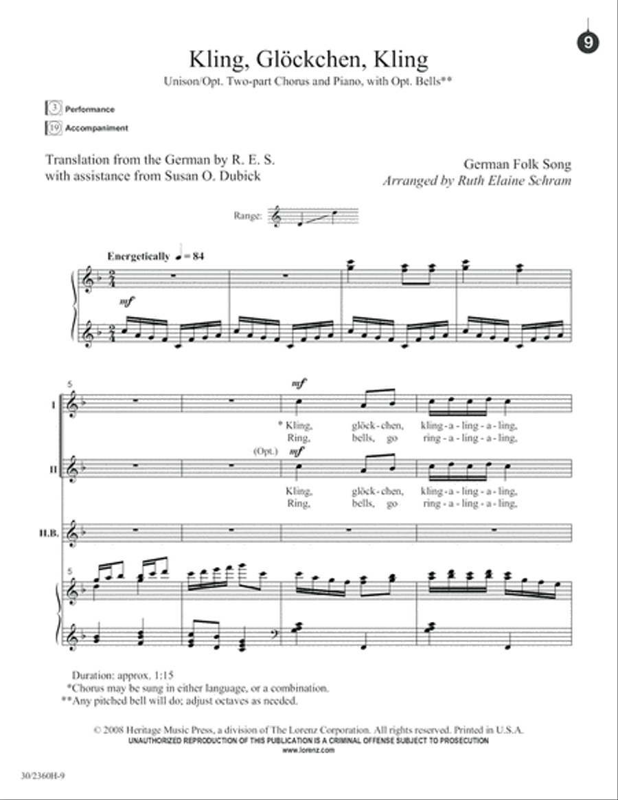 It's Christmas Everywhere! Unison Choir scores gallery preview page 10