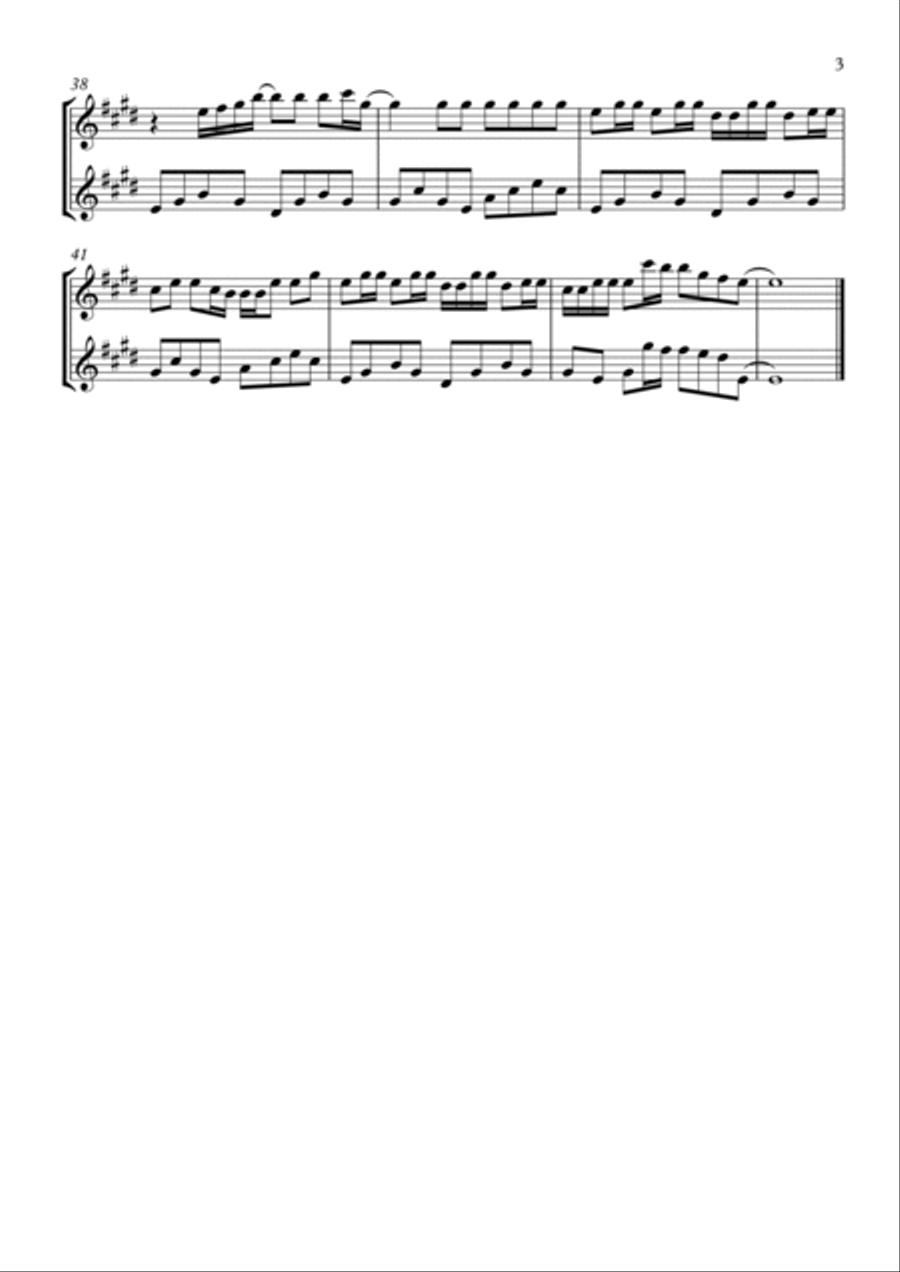 Abcdefu Woodwind Duet scores gallery preview page 3