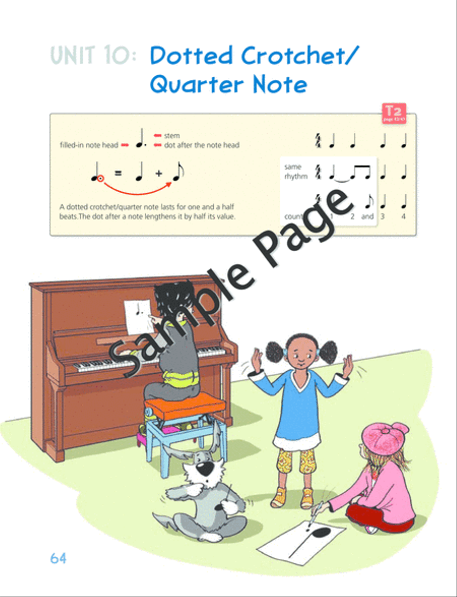 Piano Junior: Lesson Book 2 Piano Method scores gallery preview page 65