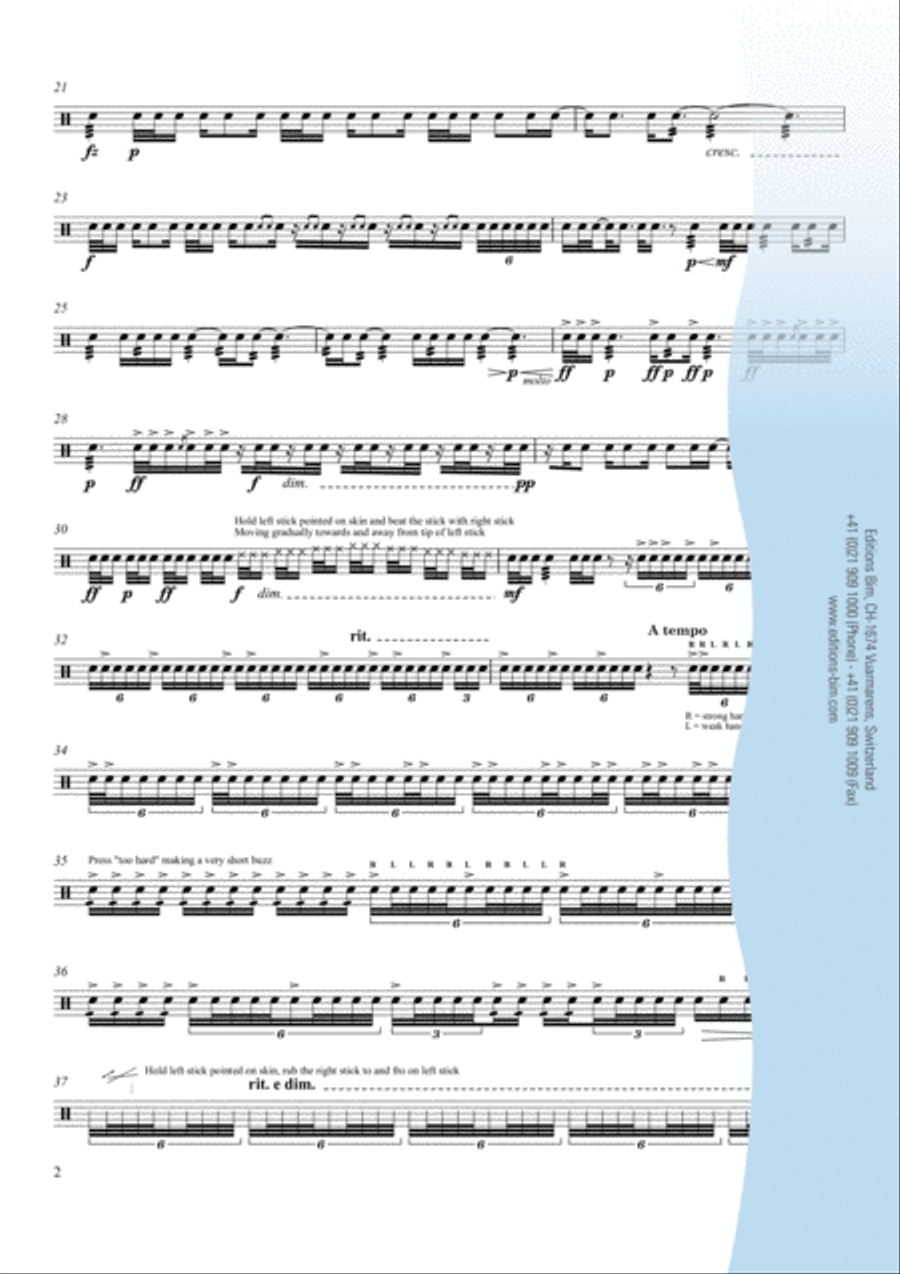 Prím Percussion scores gallery preview page 3