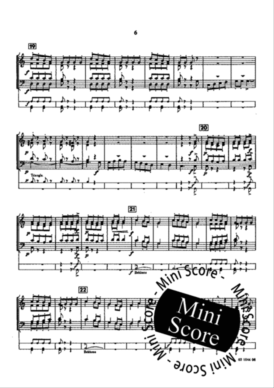 Kleine Suite Over Volksliederen Concert Band scores gallery preview page 10