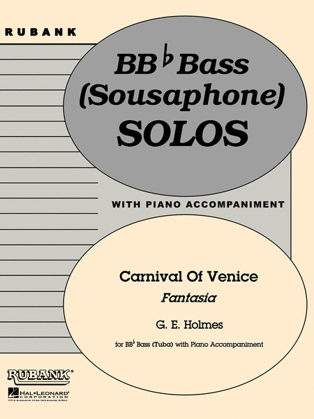 Carnival Of Venice (BB Flat Bass only) - Bass (Tuba) Solos With Piano