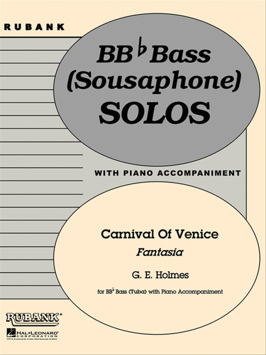 Carnival of Venice (Fantasia) Tuba scores gallery preview page 1