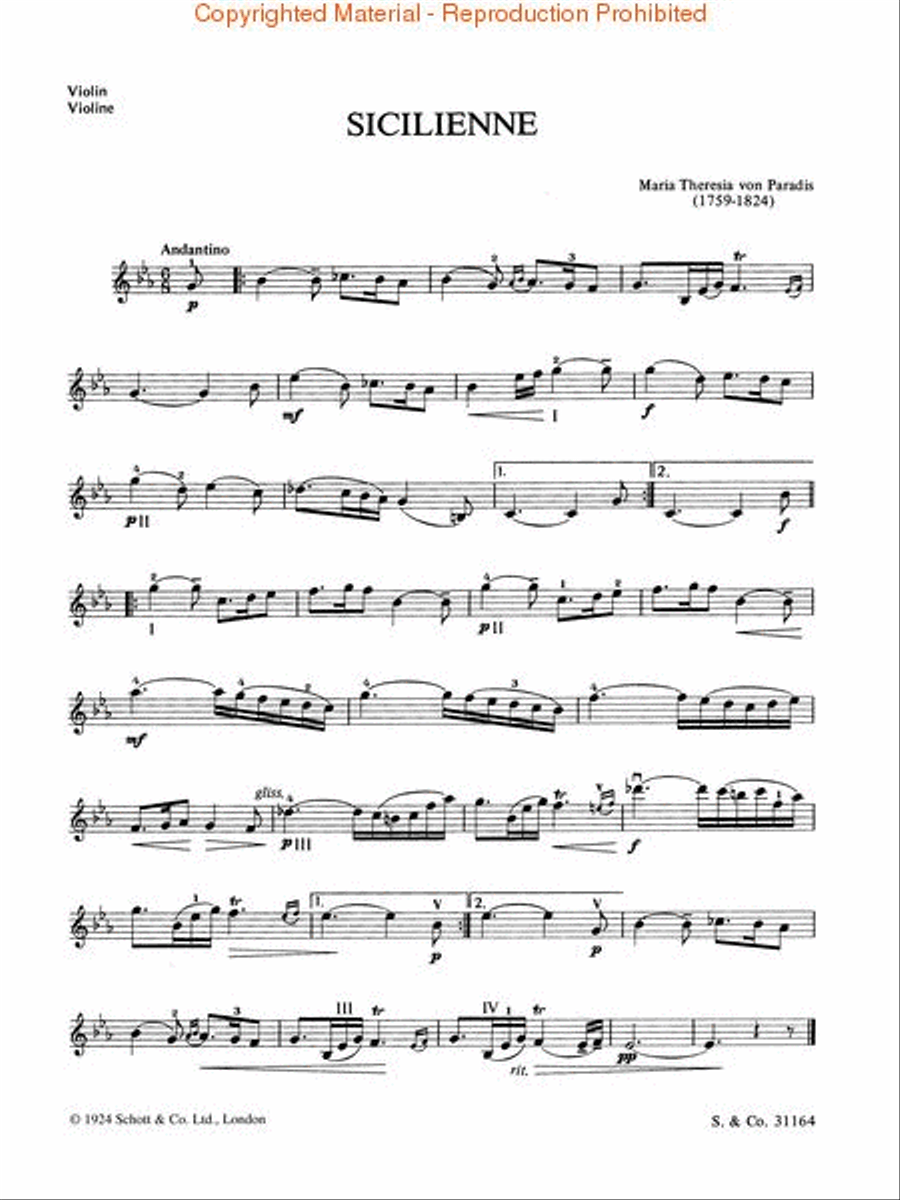 Sicilienne Piano Trio scores gallery preview page 3