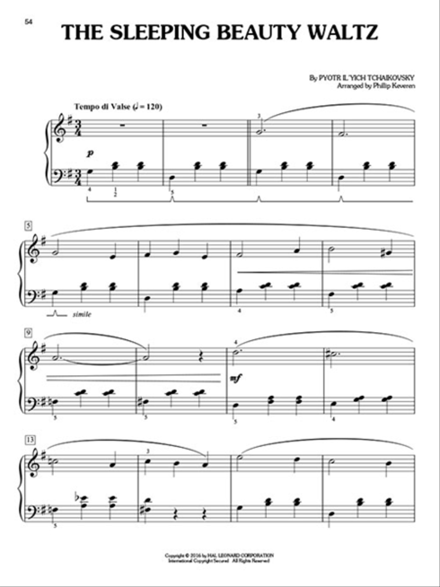 Waltzes & Polkas for Easy Classical Piano Easy Piano scores gallery preview page 5