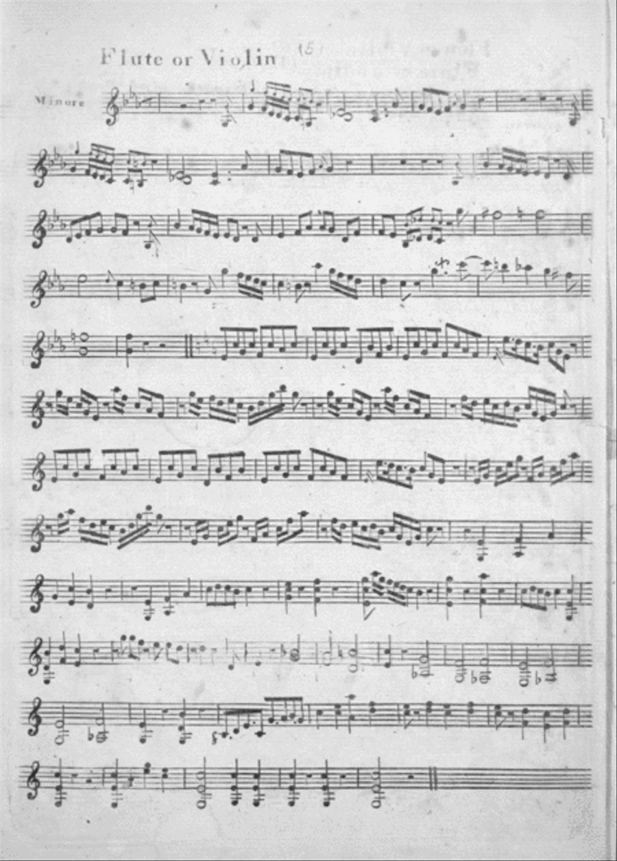 Grand Sonatas Nos. 1, 2, and 3 Flute scores gallery preview page 5