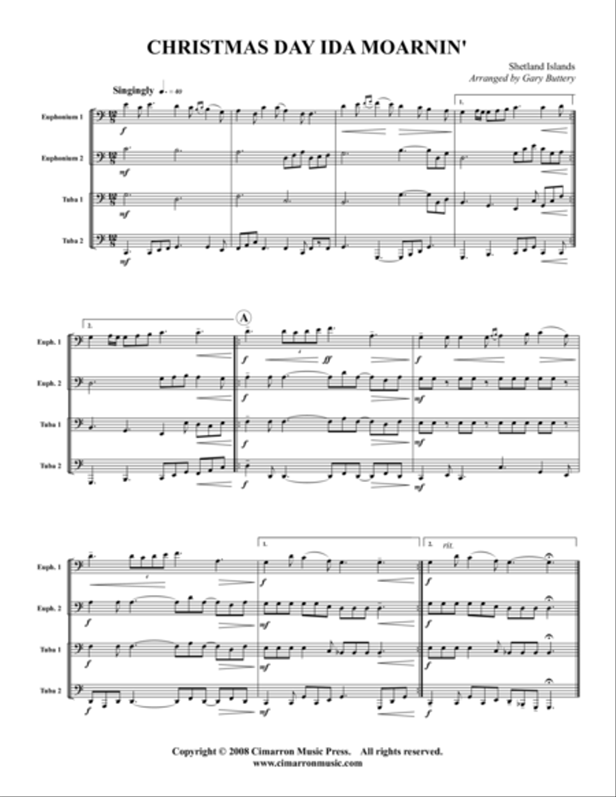 Christmas Day Ida Moarnin' EETT scores gallery preview page 1