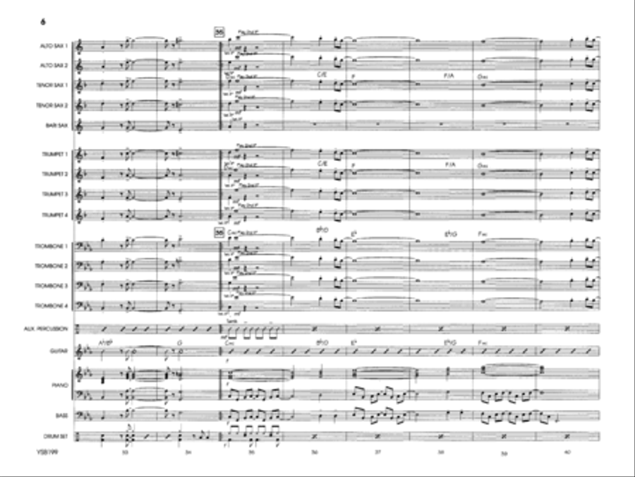 Joy To The World Jazz Ensemble scores gallery preview page 6