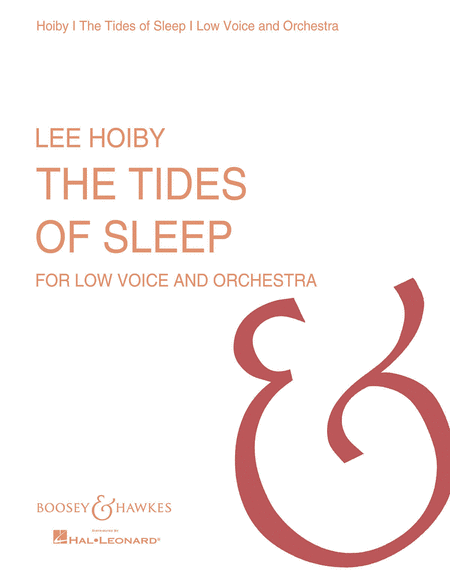 The Tides of Sleep, Op. 22
