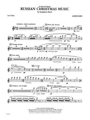 Russian Christmas Music: Flute