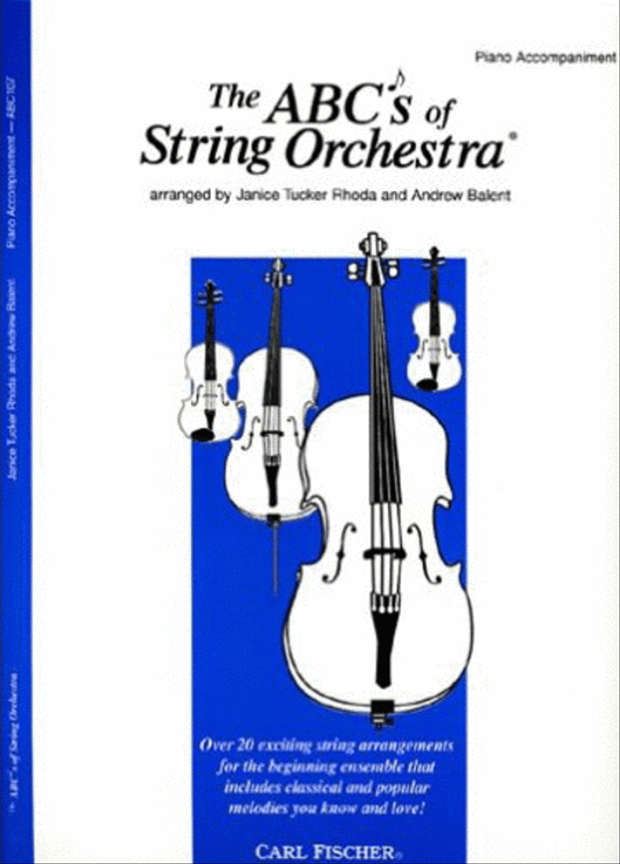 ABC's of String Orchestra (Piano) String Orchestra scores gallery preview page 1