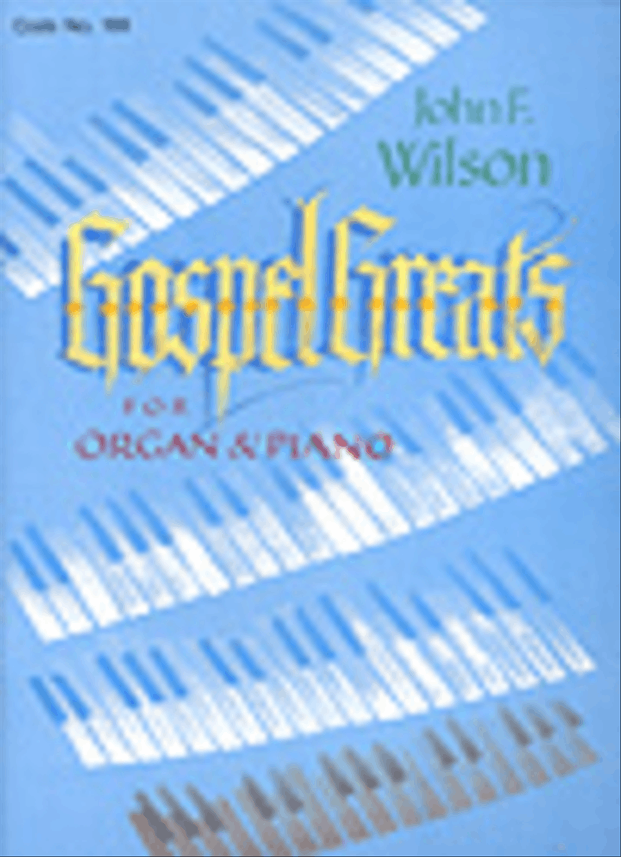 Gospel Greats Organ scores gallery preview page 1