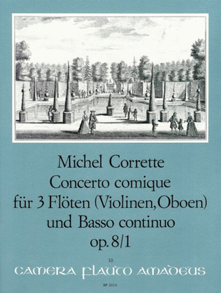 Book cover for Concerto Comique Bb major op. 8/1