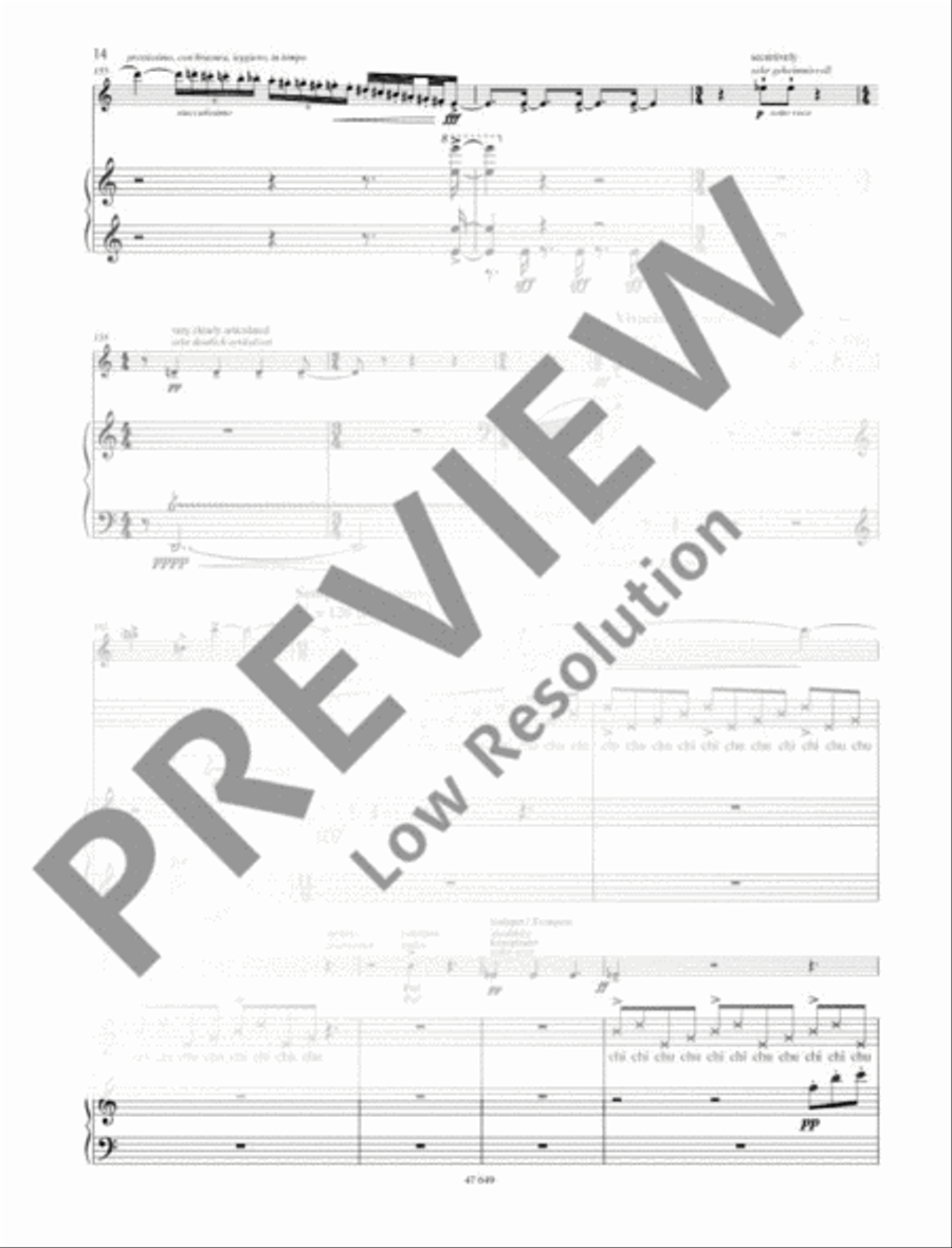 Mysteries of the Macabre C Trumpet scores gallery preview page 15