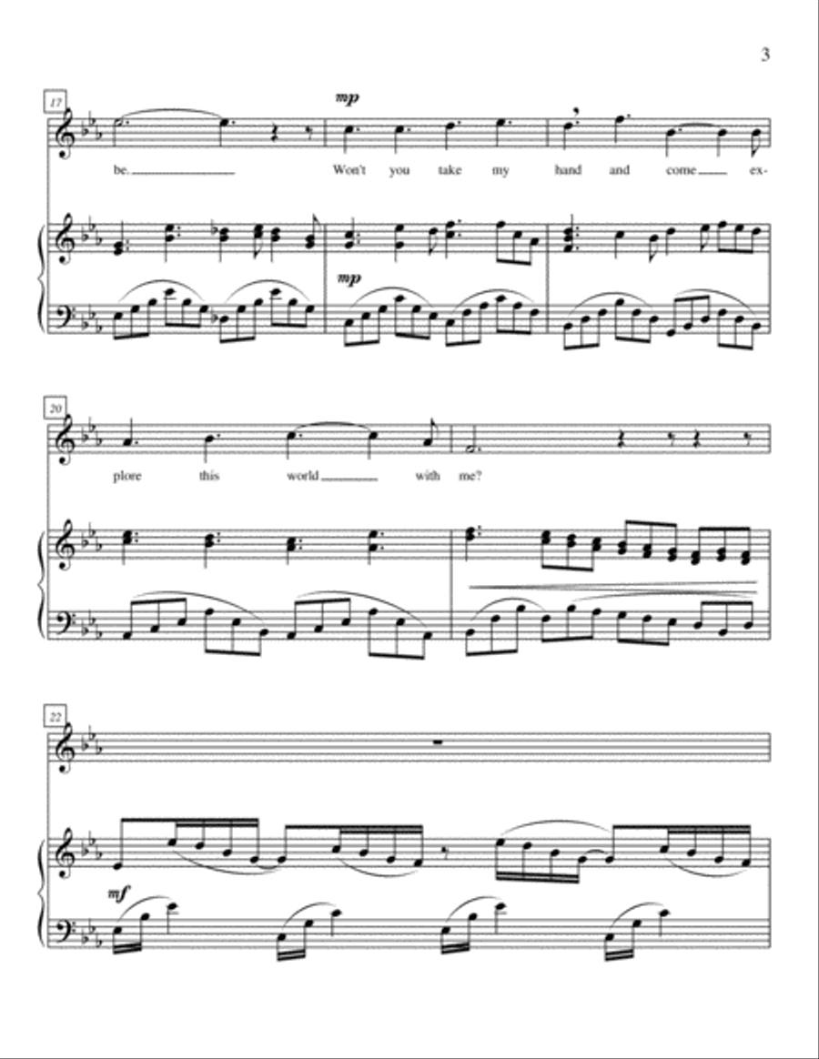 Magical World - From Dreams, Magic, and Other Realities Voice Solo scores gallery preview page 4