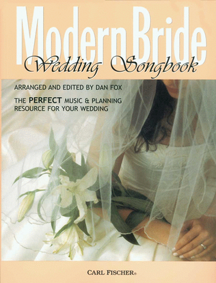 Book cover for Modern Bride Wedding Songbook