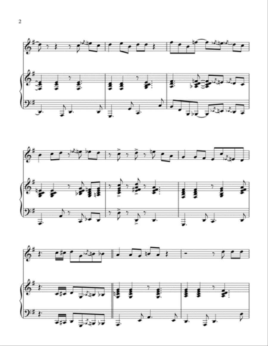 Guantanamera Flute Solo scores gallery preview page 3