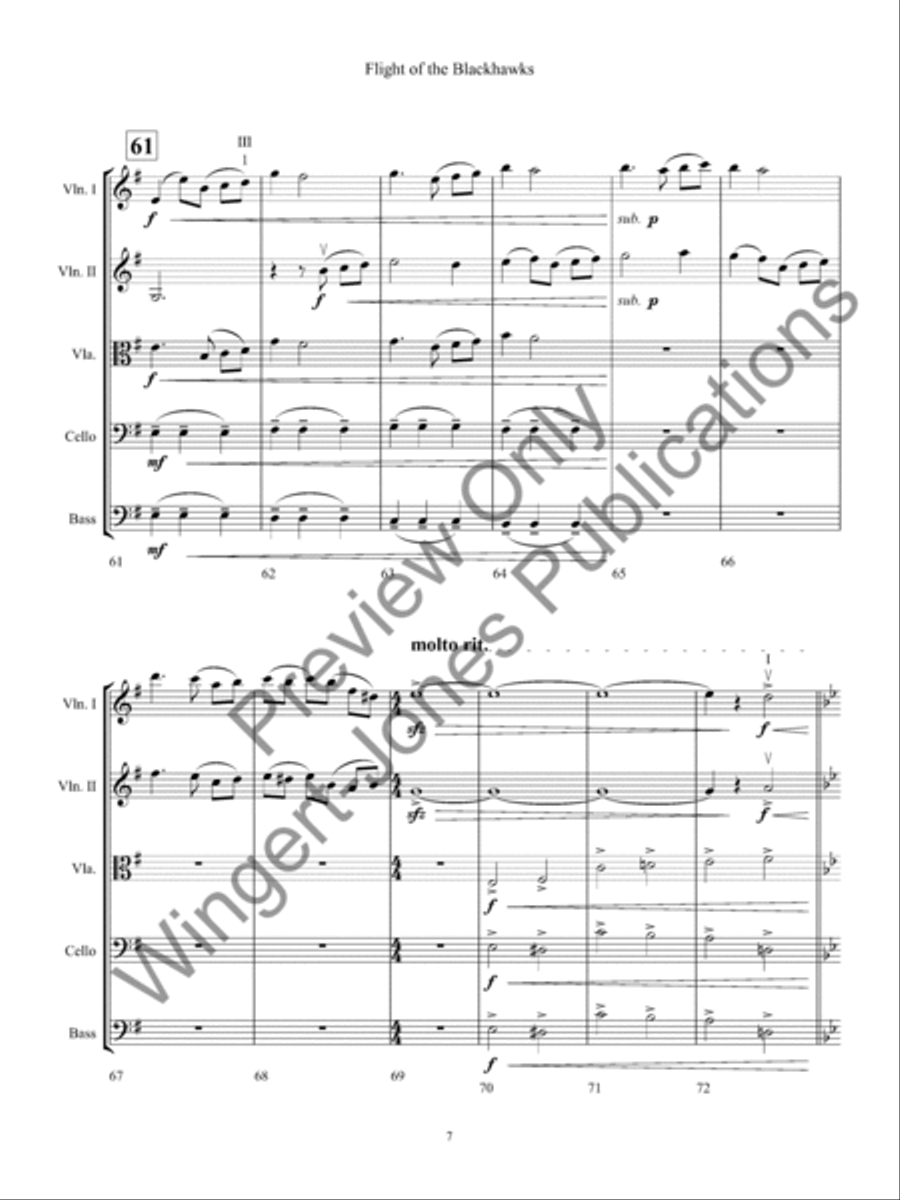 Fields of Gold Days of Sun String Orchestra scores gallery preview page 10
