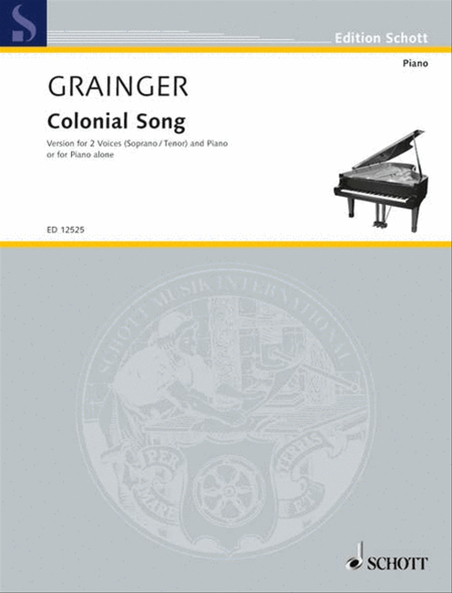 Colonial Song Voice Solo scores gallery preview page 1