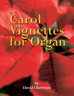 Book cover for Carol Vignettes for Organ