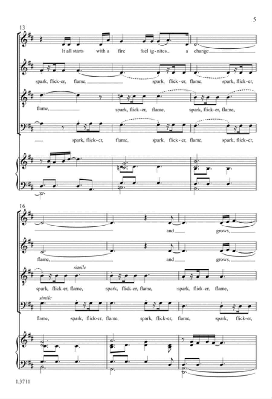 With a Spark 4-Part scores gallery preview page 5