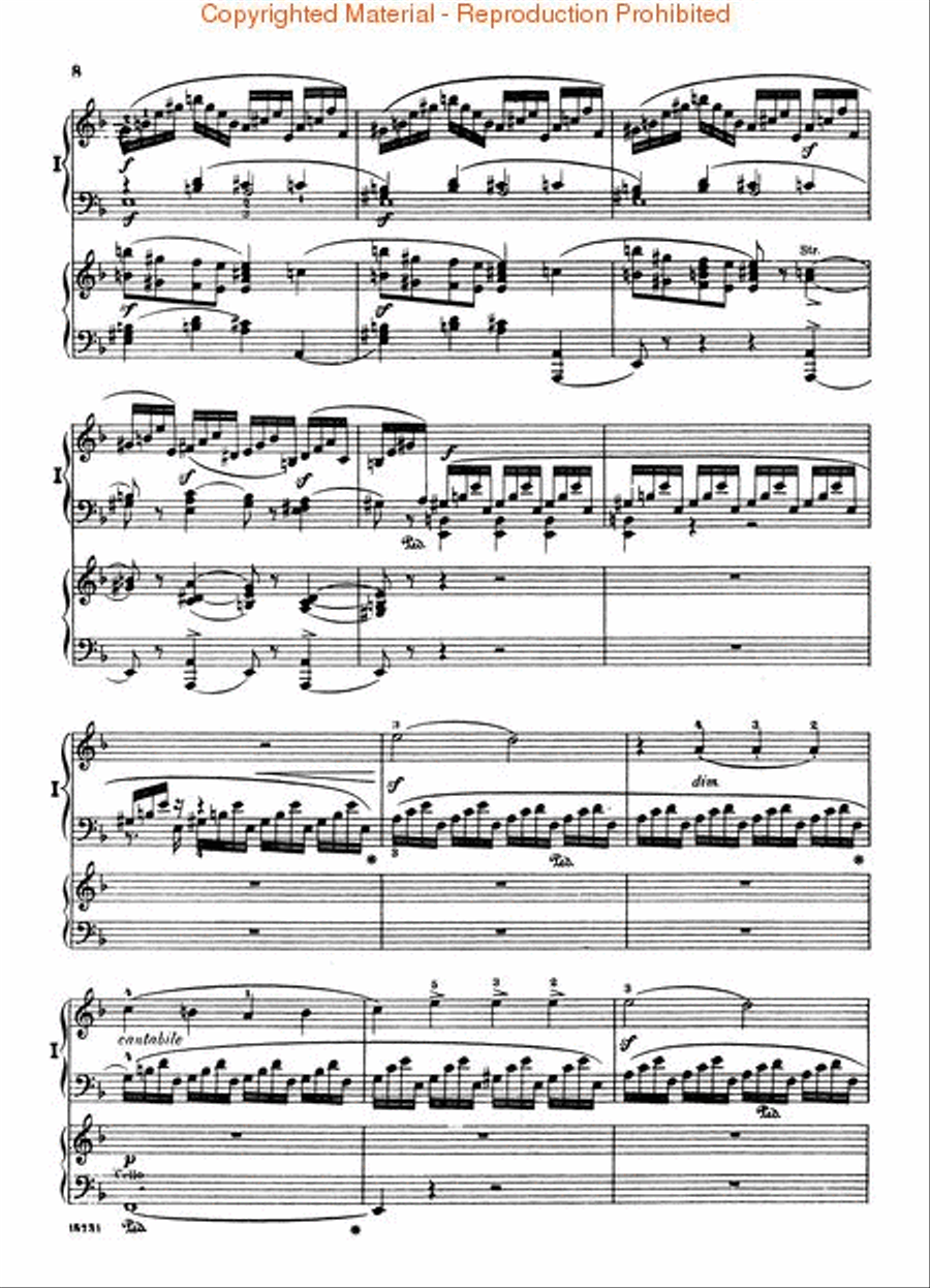 Concerto No. 2 in D Minor, Op. 40 Piano scores gallery preview page 3