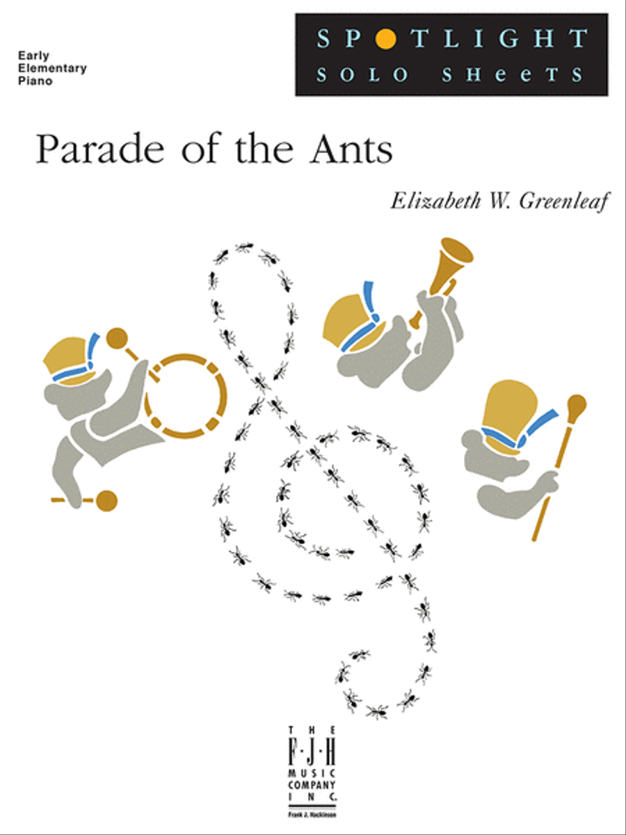 Parade of the Ants Easy Piano scores gallery preview page 1
