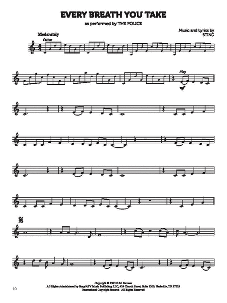 Best of Pop - Trumpet Trumpet Solo scores gallery preview page 3