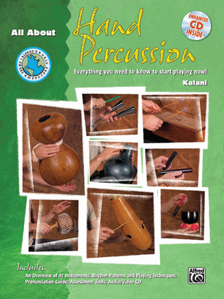 Book cover for All About Hand Percussion