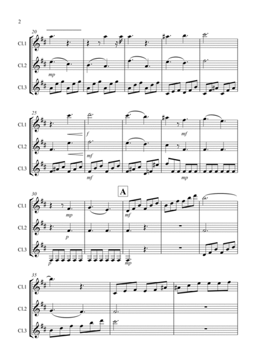Moonlight Sonata (1st movement) for Clarinet Trio image number null