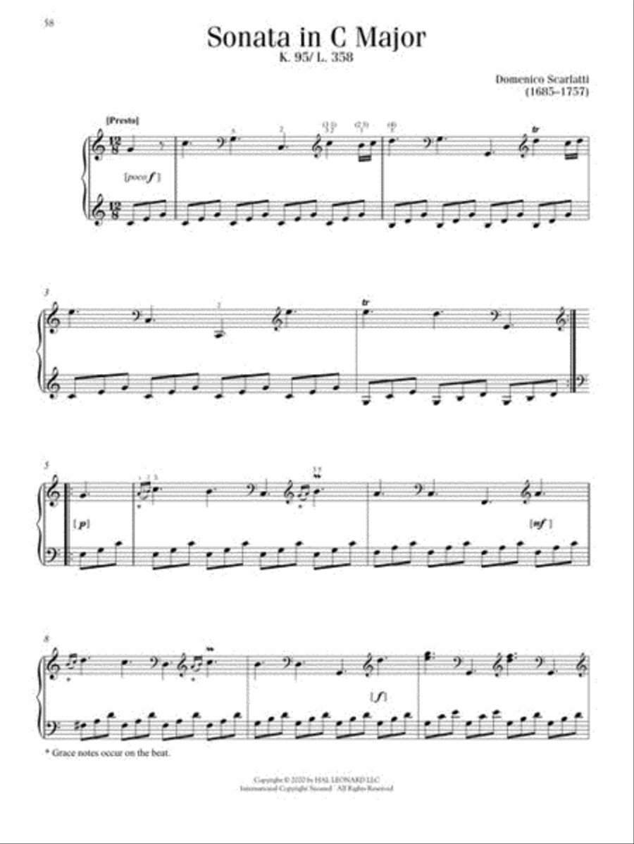 Piano Lessons from Classical Repertoire Piano Method scores gallery preview page 7