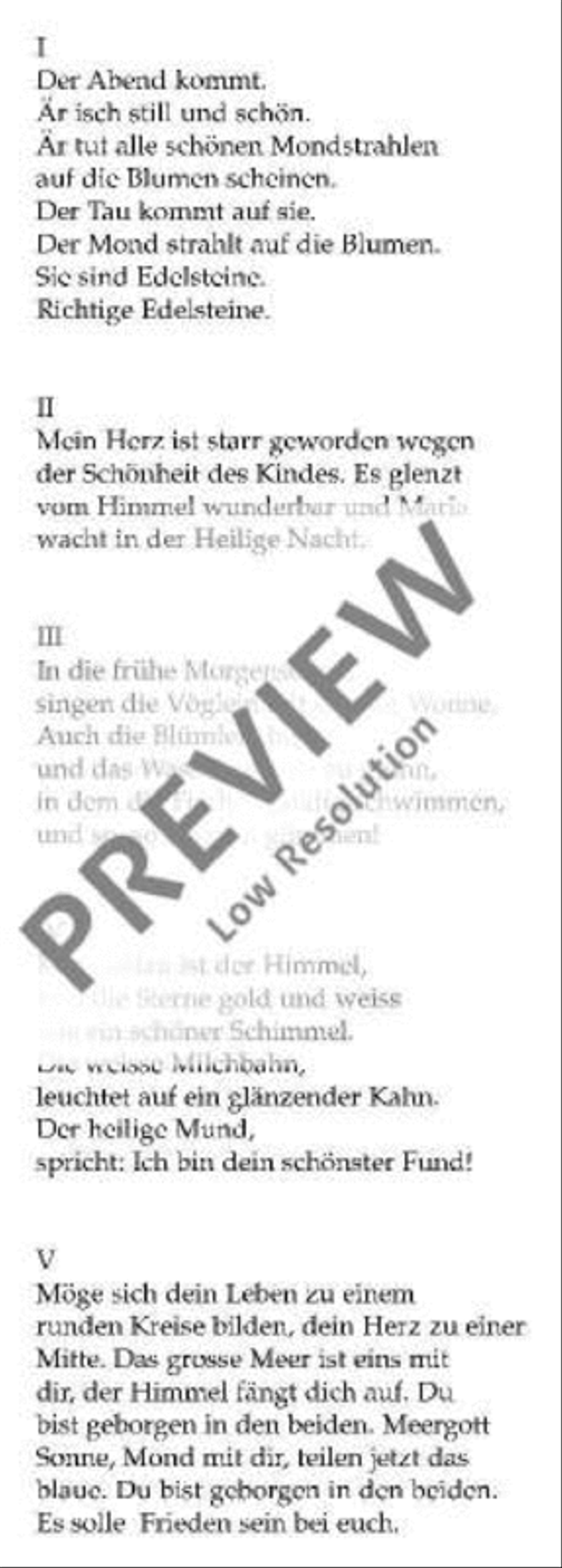 5 Mileva-Lieder Voice Solo scores gallery preview page 5