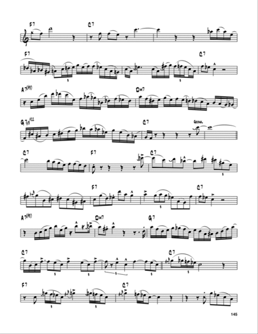Sonnymoon For Two Tenor Saxophone scores gallery preview page 4