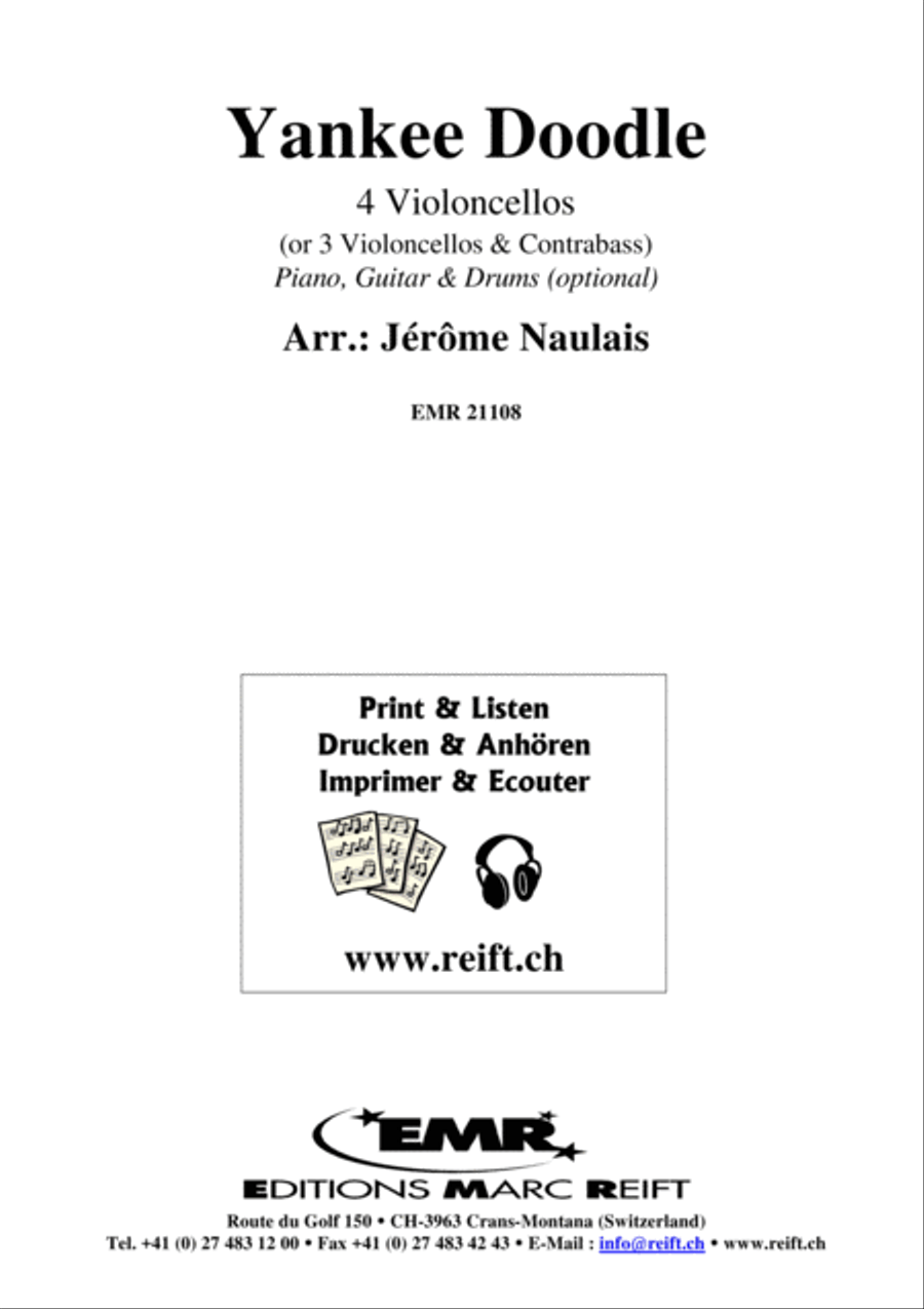 Yankee Doodle Cello scores gallery preview page 2