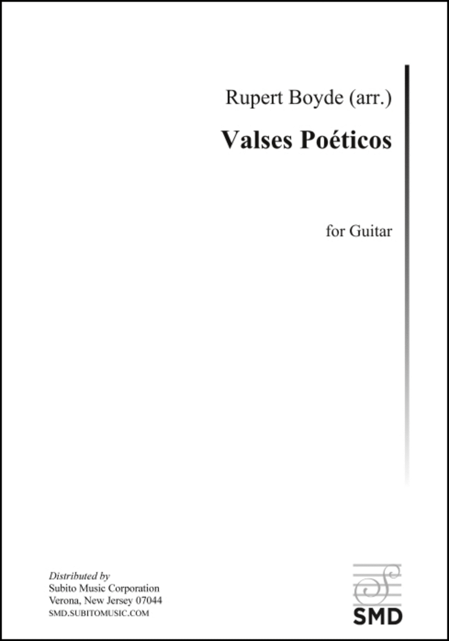 Valses Poéticos by Enrique Granados