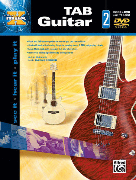 Alfreds Max Tab Guitar - Volume 2 (Book and DVD)