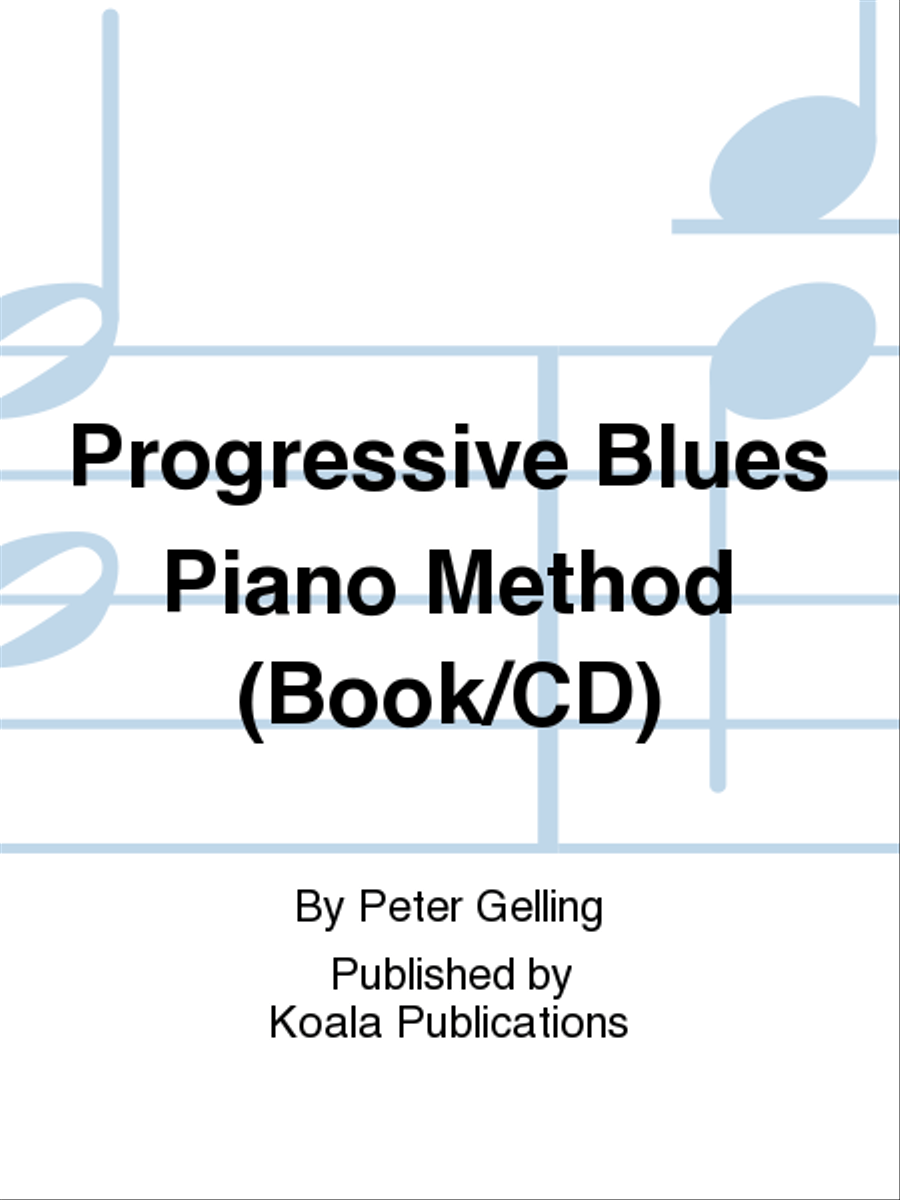 Progressive Blues Piano Method (Book/CD) Piano Method scores gallery preview page 1